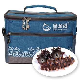 星龙港大连海参即食深海底播生鲜辽刺参海鲜水产无冰衣即食海参礼盒-海洋之心300g