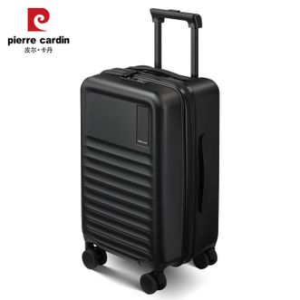 皮尔卡丹/Pierre Cardin  24英寸行李箱37开大容量旅行箱PC材质拉杆箱托运箱密码箱子男女通用 轻便百搭【顺丰配送】