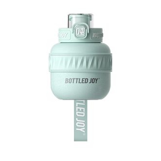 吨吨BOTTLEDJOY  暖吨吨XL-10冰裂纹保温杯吨吨桶大容量316吨吨杯水杯 豆绿-冰裂纹500ml     D15