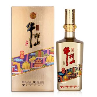 牛栏山二锅头白酒 百年精品 金牛 46度 浓香型白酒 500ml