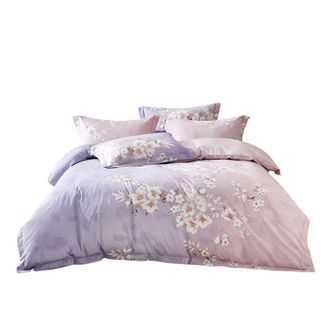 罗莱家纺  40支全棉印花四件套 云梦薇