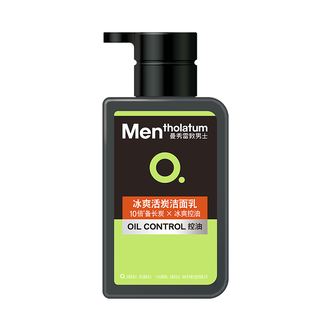 曼秀雷敦/Mentholatum  Mentholatum男士冰爽活炭洁面乳150ml