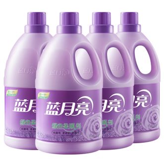 蓝月亮 衣物柔顺剂3kg*4瓶 整箱装 薰衣草香 去静电衣物护理剂