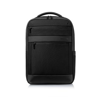 新秀丽/Samsonite  商务多功能双肩包 PU拼接时尚笔记本电脑包 通勤大容量男包  NU4*09015