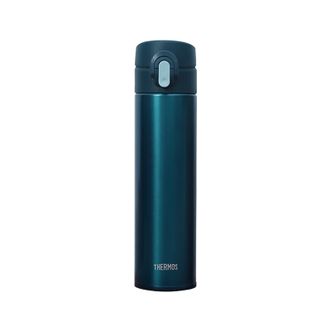 膳魔师（THERMOS）  钛杯男女士保温杯纯钛轻巧办公养生泡茶杯400ml容量杯子TCTD-400 BL深海蓝