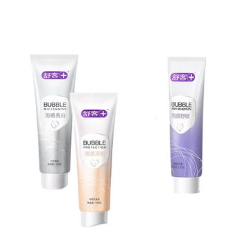 舒客 泡感多效护理抗敏感牙膏套装120g*4 舒客 泡感多效护理抗敏感牙膏套装120g*4