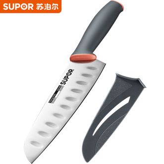苏泊尔/Supor  不锈钢水果刀便携厨房刀具瓜果刀多用刀家用削切果皮刀KG20A1