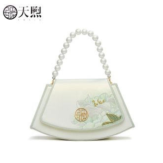 天煦/PMSIX  礼物女士中国风女包新款大气刺绣手提旗袍包时尚百搭单肩斜挎包 P120446