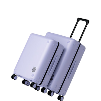 多一/JOLLYING   拉杆箱2德国进口磁吸扣一拖二旅学箱0寸+24寸 紫色
