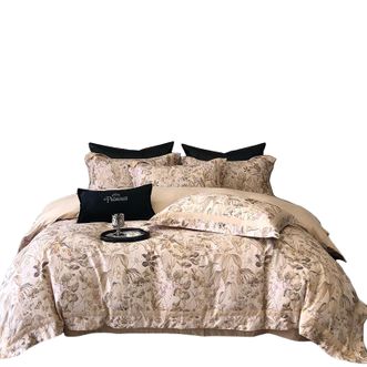 宜恋  床上四件套秋冬加厚可机洗全棉数码印花磨毛 200*230 克洛伊粉/YS