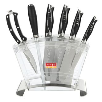 十八子作  套装刀具厨房家用菜刀切肉刀组合进口钢刀