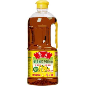 鲁花  低芥酸特香菜籽油物理压榨特香菜籽油2L