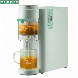 磨客  即热式饮水机全自动泡茶机 家用电器台式触控茶水机开水机办公室饮水器MK-371豆蔻绿