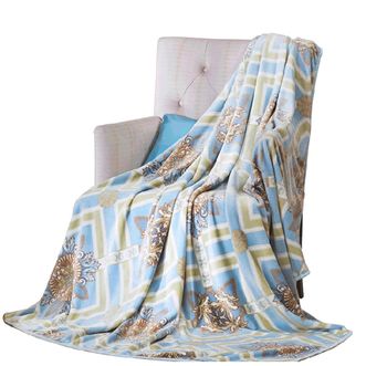 富安娜/Fuanna  伊斯菲尔双人多功能法兰绒毯180*200cm