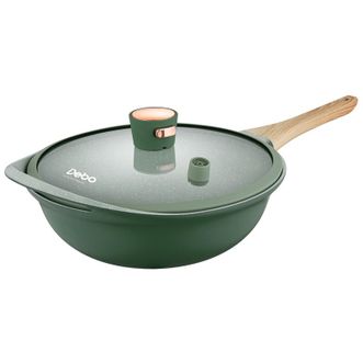 德铂（Debo）  伊本特炒锅32cm  微压聚能锁鲜少烟不易粘炒菜锅