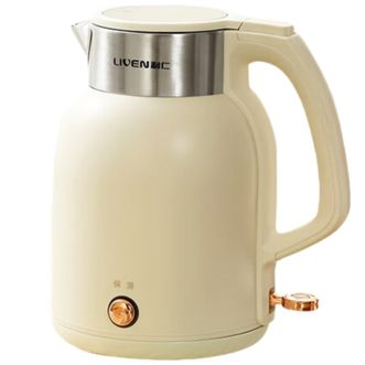 利仁/LIVEN  电热水壶恒温烧水壶自动断电一键保温一体2L大容量母婴级316L不锈钢无缝一体内胆SH-S2066