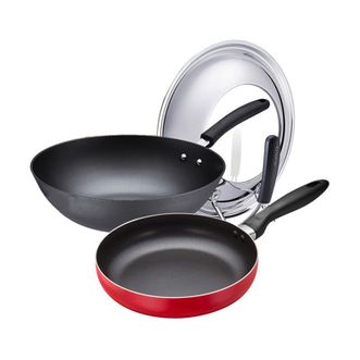苏泊尔/Supor  套装锅臻选两件套GT/VTP1811T 炒锅30cm+平底锅26cm