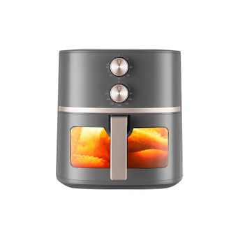 美的/Midea  空气炸锅 不用翻面 家用全自动 可视 实用大容量 金属内腔 5.3L KZE538J5