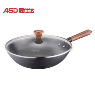 爱仕达/ASD  无涂层精铁炒锅  32cm