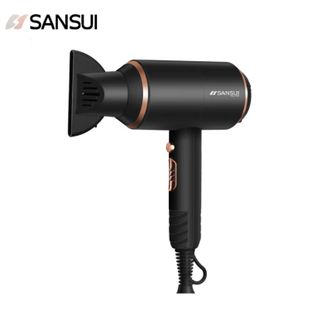SANSUI  电吹风SCF90家用便携电吹风智能恒温护发不伤发/配一个定型大风罩+两个小风嘴