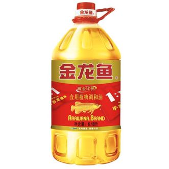 金龙鱼  黄金比例食用植物调和油6.18L