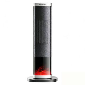 松下/Panasonic  暖风机电暖器电暖气小型卧室客厅办公室3D仿真火焰氛围灯 DS-P2077CK