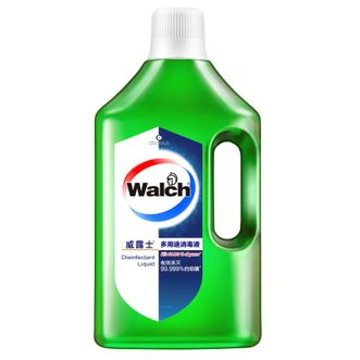 威露士/Walch  多用途消毒液柠檬 衣物除菌液 家居宠物环境消毒水杀菌99.9%  1L青柠