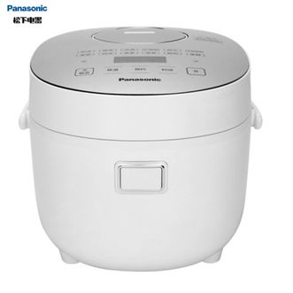 松下/Panasonic  2L电饭煲 微电脑预约定时电饭锅 多功能煮饭煮粥煲汤厨房家用电器电锅SR-DB071-W白色