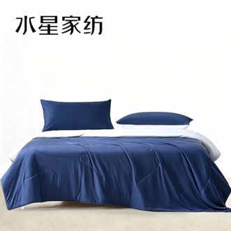 水星家纺 高颜值冰酪云感雪糕被轻奢凉感被凉感科技亲肤顺滑凉爽不贴身透气排湿一被多用可机洗水洗冰酪云感凉爽被(深海采蓝) 水星家纺 高颜值冰酪云感雪糕被轻奢凉感被凉感科技亲肤顺滑凉爽不贴身透气排湿一被多用可机洗水洗冰酪云感凉爽被(深海采蓝)