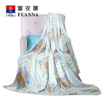 富安娜  伊斯菲尔双人多功能法兰绒毯 180*200cm