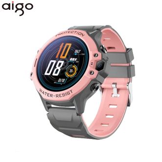 爱国者（aigo）  儿童电话手表A06【粉色】长效续航6-12岁4G全网通中小学生手表无游戏上课禁用精准定位可插卡视频通话