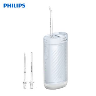 飞利浦（PHILIPS）电动冲牙器小魔方便携小净瓶 HX3331/04 家用水牙线洗牙器洁牙器 不困蓝