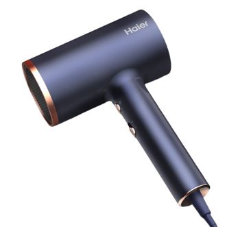 海尔（Haier）电吹风 C5升级版家用不伤发大功率千万负离子护发高速恒温便携吹风筒 HC51-2027升级版 晶釉蓝