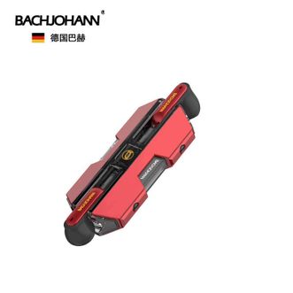 巴赫约翰/bachjohann  真无线蓝牙耳机 B3 时尚机甲设计 无线蓝牙耳机 运动防水智能降噪 苹果华为音乐耳机（中国红）