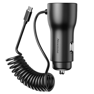 纽曼（Newmine）  车载充电器 快充USB+PD口+PD延长线