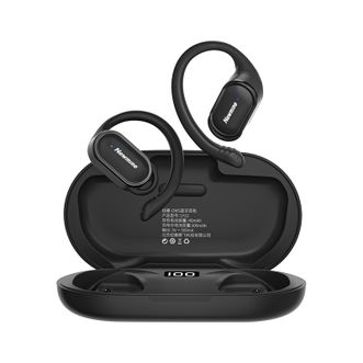 纽曼（Newmine）  挂耳式蓝牙耳机  骨传导沉浸环绕音超长续航降噪耳夹式耳机