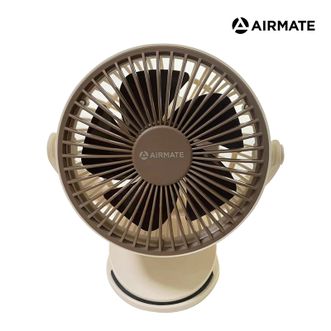 艾美特/Airmate  USB便携夹扇 家用桌面风扇 AH23-4  插电款 迷你小电扇 家用卧室学生宿舍办公室台式桌面 立挂两用 小风扇