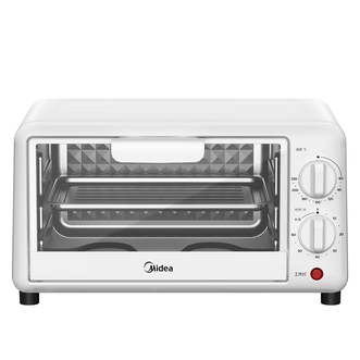 美的/Midea  家用10L多功能迷你小烤箱 均匀烘烤 轻巧不占地 广域控温