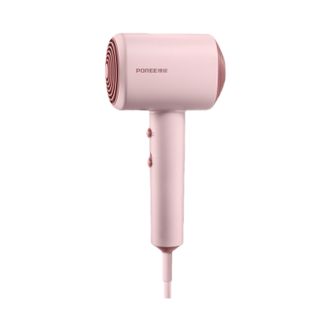 博锐  电吹风家用柔风1600W大功率吹风筒恒温护发快速干发送女友节日生日礼物 少女粉PH1630