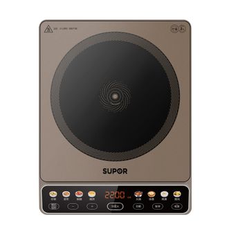 苏泊尔/Supor  磁炉电磁灶2200W大功率微晶大面板大线圈斜面大屏防辐降噪电磁炉