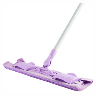 妙洁  夹布平板拖把 家用浴室墩布擦窗玻璃神器吸水除尘地板拖