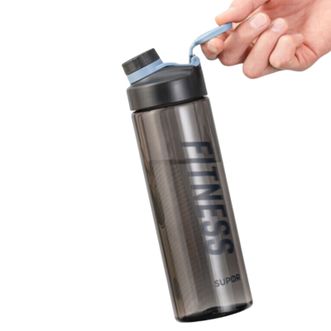 苏泊尔(SUPOR)   塑料杯 运动水杯大容量tritan耐高温款塑料便携防摔 KC74JV10运动黑