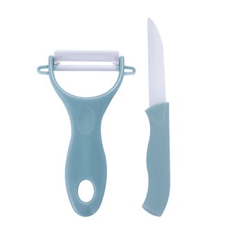 Debo  佐伊（套装刀具）陶瓷刀套装水果刀套装刮皮刀宿舍刀具刮皮器  DEP-682