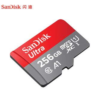 闪迪/SanDisk  256GB TF(MicroSD) A1 U1至尊存储卡 C10读速150MB/s 手机平板游戏机内存卡