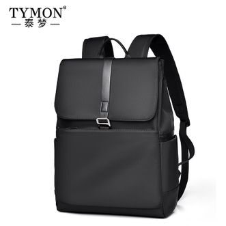 泰梦/TYMON  双肩包男士休闲商务背包电脑包户外旅行包 TM-2024 黑色