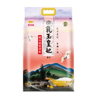 金龙鱼  乳玉皇妃贡米  香糯稻香大米  莹润丰满精致通透粳米  5斤装