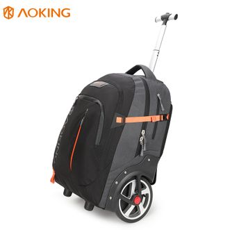 奥王/AOKING拉杆书包中学生商务休闲大轮多功能旅行拉杆背包GLN98089