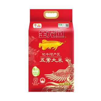 金龙鱼  牤牛河wu常大米5kg 新老包装随机发