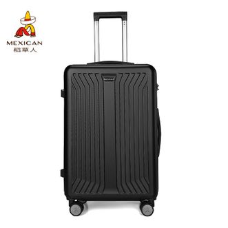 稻草人（MEXICAN）   24寸 大容量出差高颜值耐磨密码箱拉杆箱