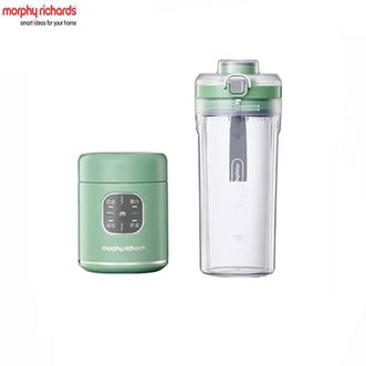 摩飞 /Morphy Richards  榨汁杯MR9808【绿色】便携式果蔬杯轻食杯榨汁机迷你果汁杯小型家用无线充电式料理机随行杯500ml大容量